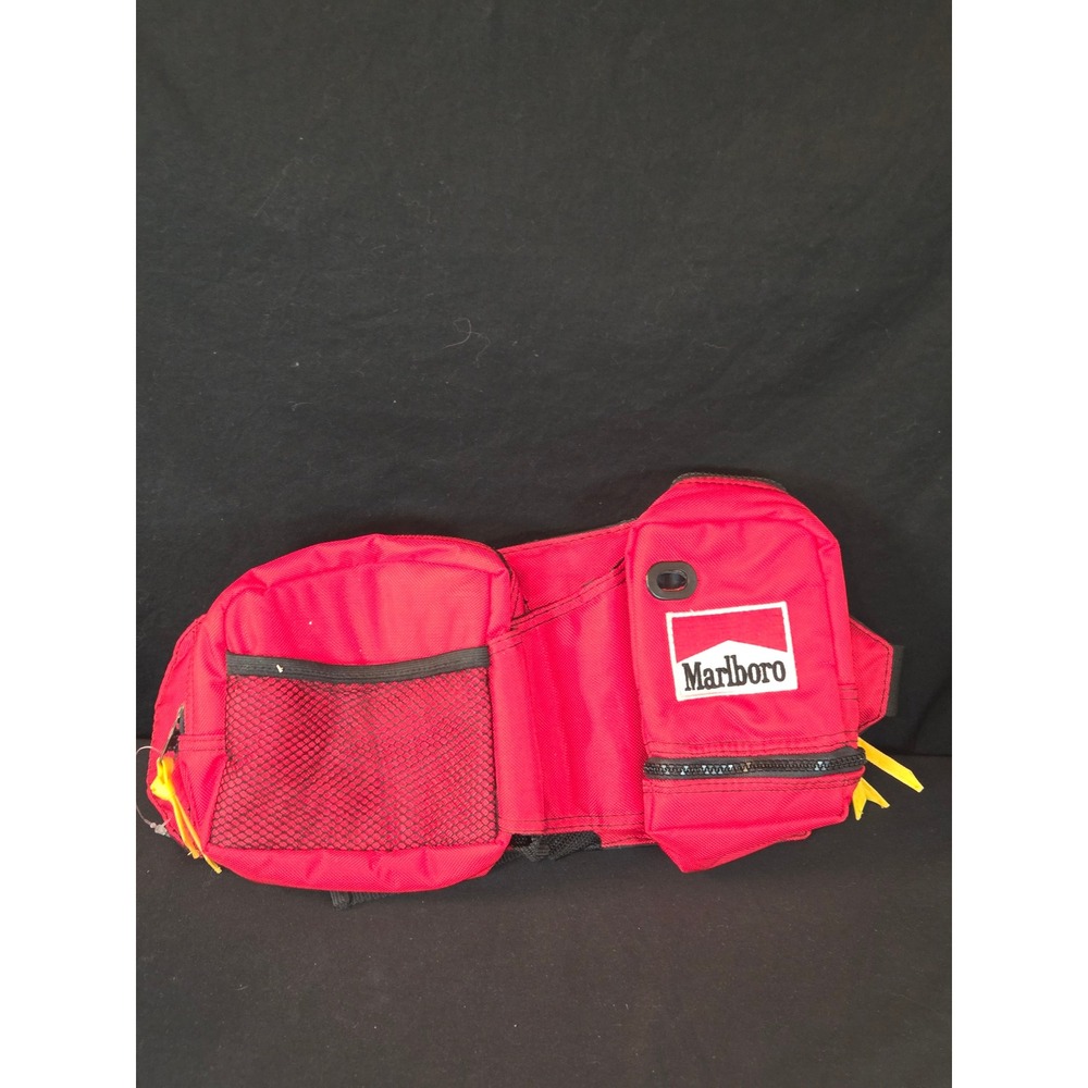 Marlboro Adventure Team Lot of 6 items Cooler & Duffle Bag Fanny Canteen Air Bed